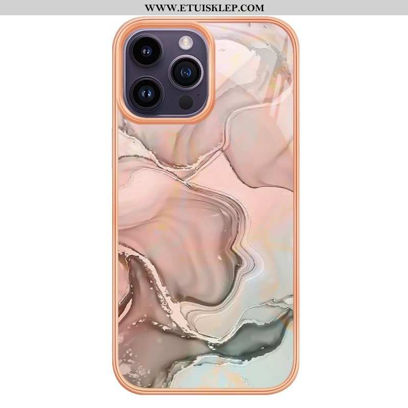 Futerały do iPhone 15 Pro Max Styl Marmurkowy